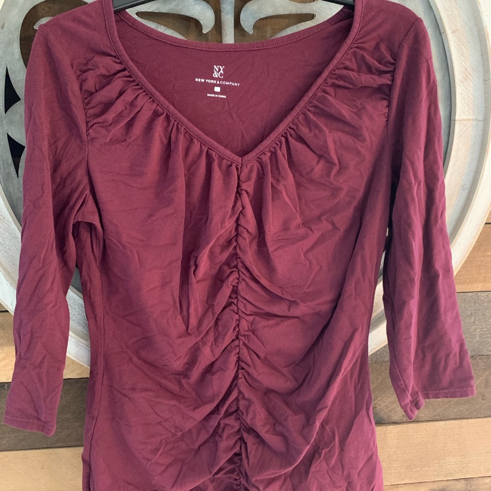 3/4 sleeve top